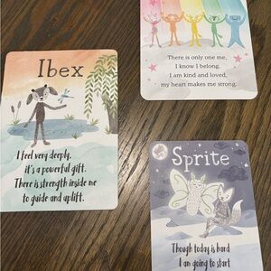 Slumberkin affirmation Cards